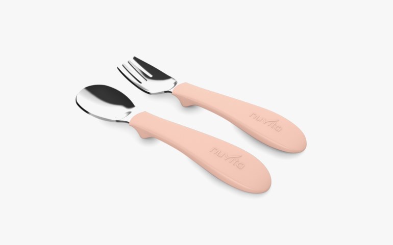 Bestikksett Moovo Rosa - 11036200-EnglishRos-6mth - 1