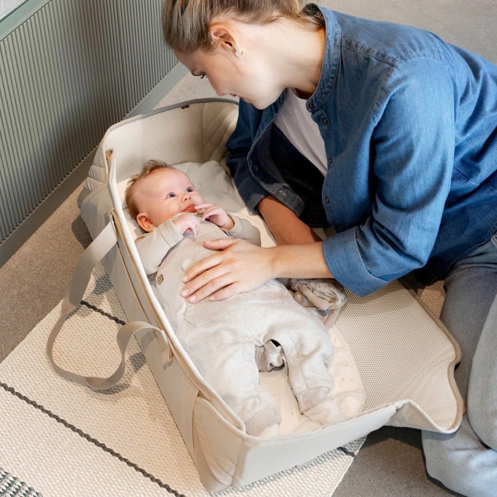 Voksi Carry Me Bærebag, Seashell Sand Leaf
