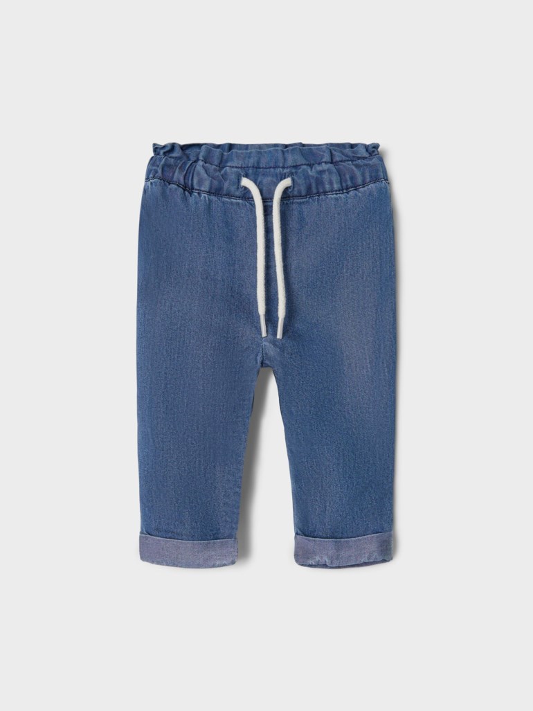 Bella baggy jeans Blå - undefined - 1