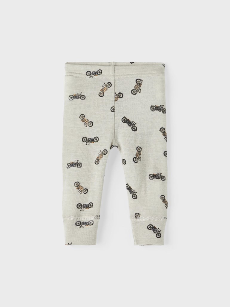 Wang ull leggings Grå - undefined - 1