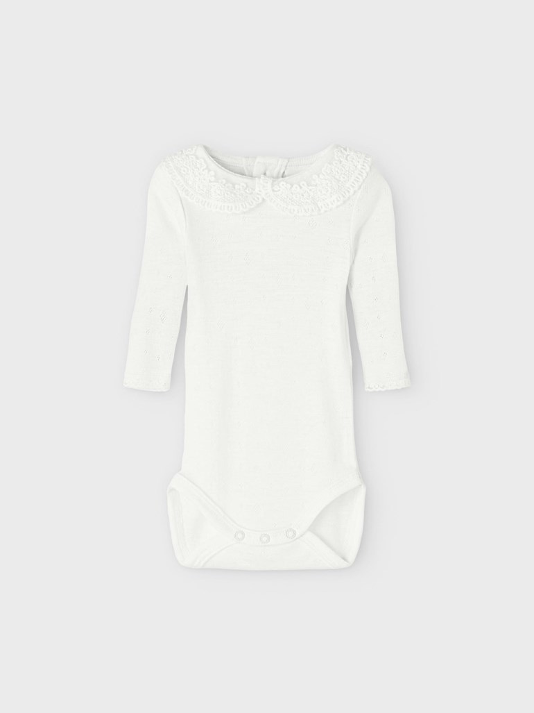 Wang langermet ullbody, snowwhite Hvit - 11036356-Snow white-50cm - 1