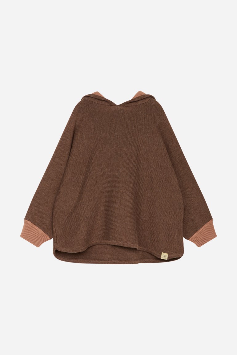 Poppy poncho Brun - undefined - 1