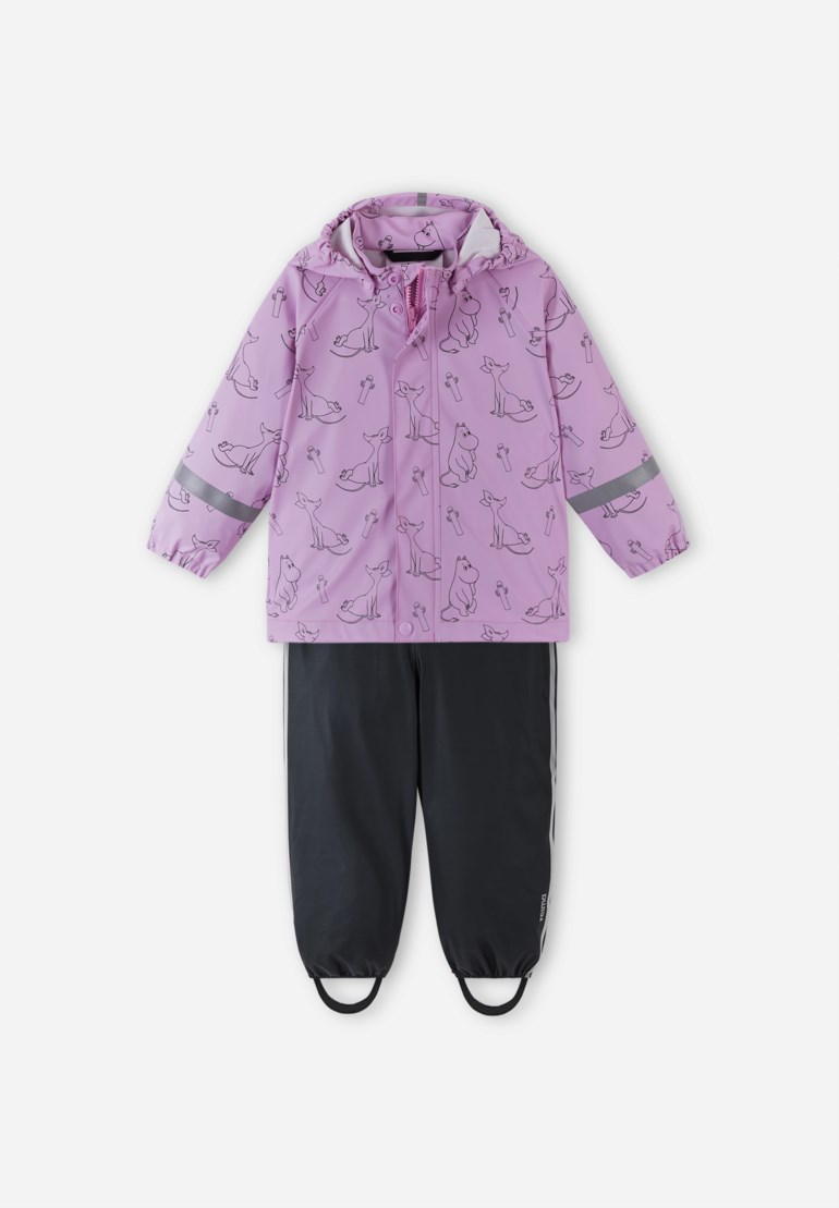 Rain outfit Moomin Plask Lilla - undefined - 1