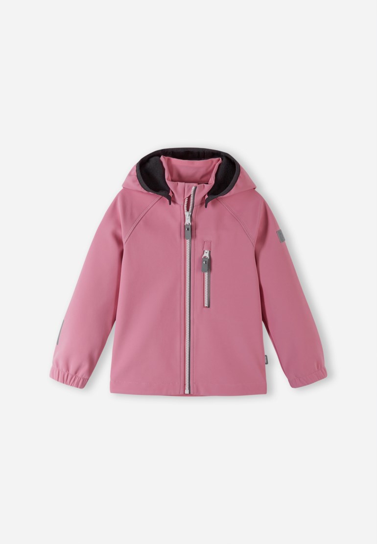 Softshell jacket Vantti, sunsetpink Rosa - 11037005-SunsetPink-98cm - 1