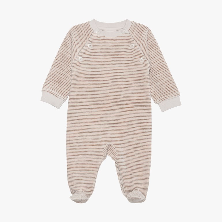 Heldress i velour Brun - undefined - 1