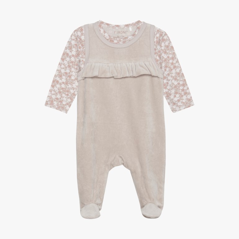Sparkebukse med body, mushroom Brun - 11037078-Mushroom-62cm - 1