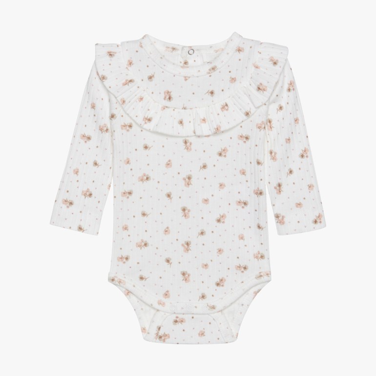 Body i ribbkvalitet Hvit - undefined - 1