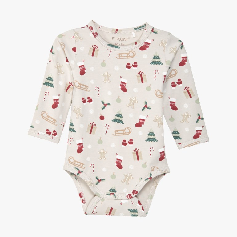 Body med julemotiv Grønn - undefined - 1