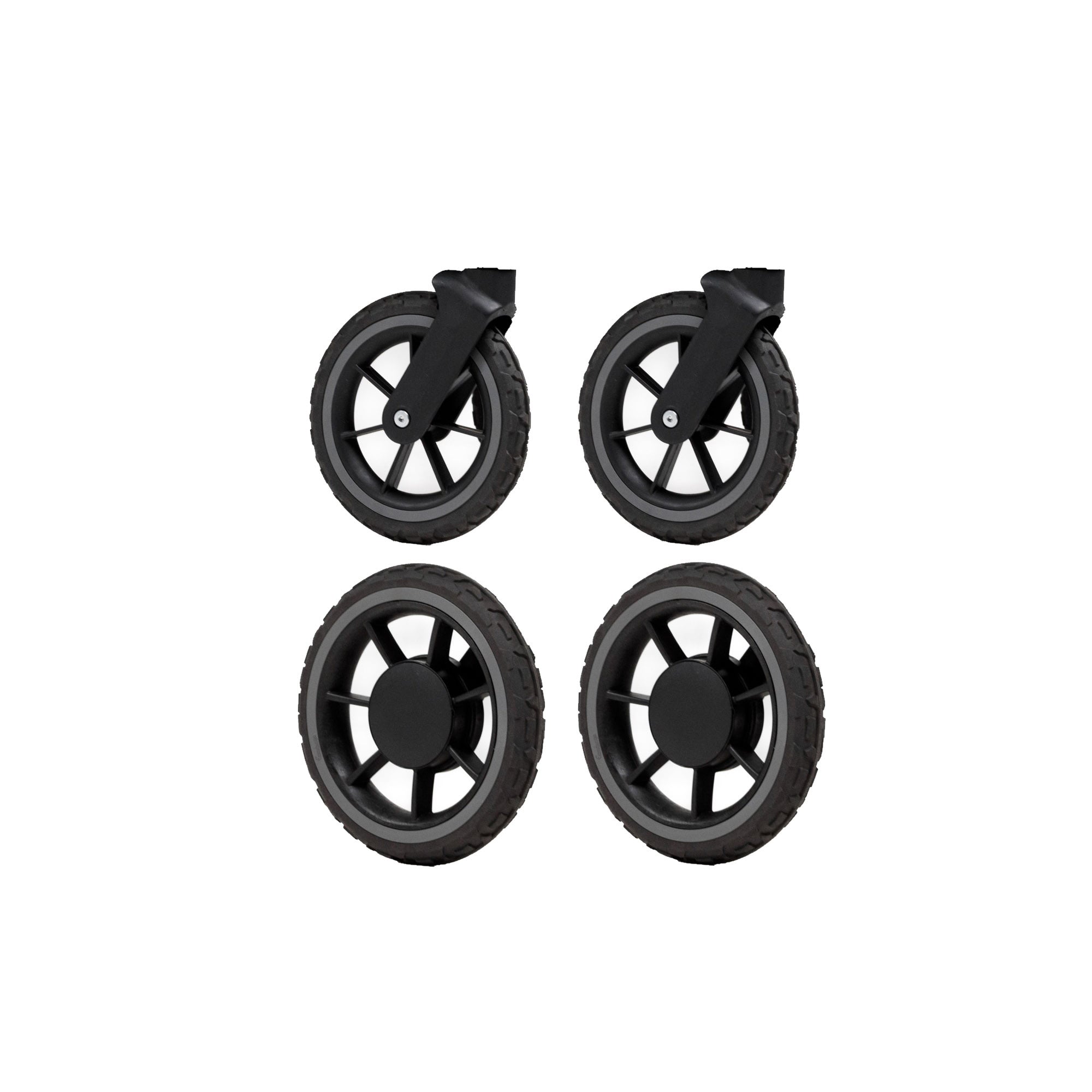 KITE 150 Hjulpakke (4 st), black