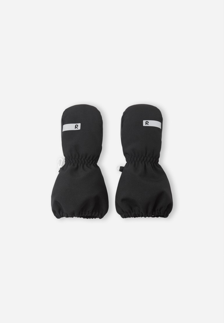 Mittens (woven) Moffen, black Sort - 11037251-Black-1-2 år - 1