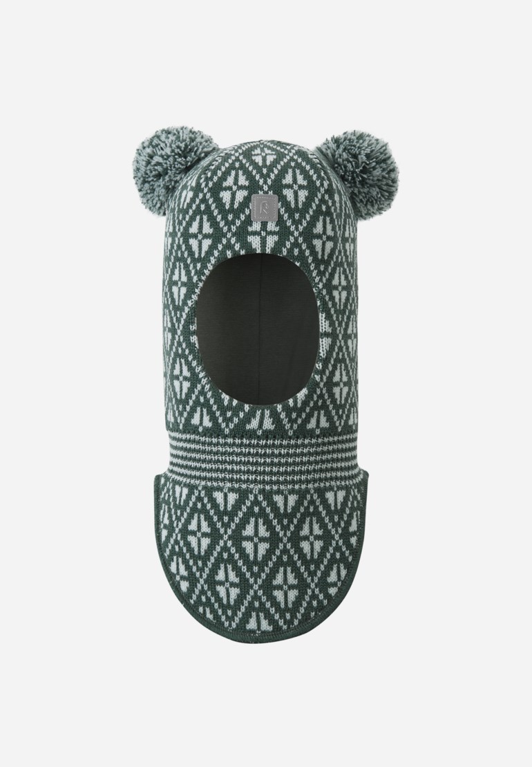 Balaclava Kuuraan, thymegreen Grønn - 11037254-Thymegreen-48cm - 1