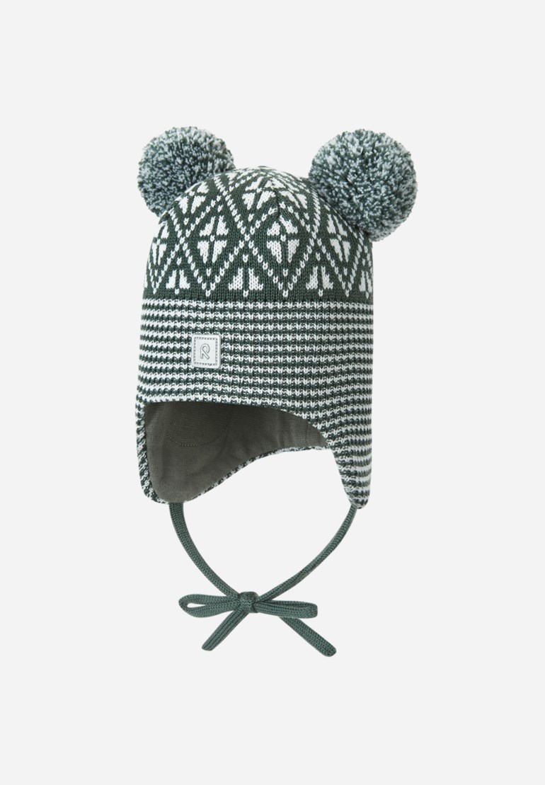 Beanie Kuuru, thymegreen Grønn - 11037255-Thymegreen-48cm - 1