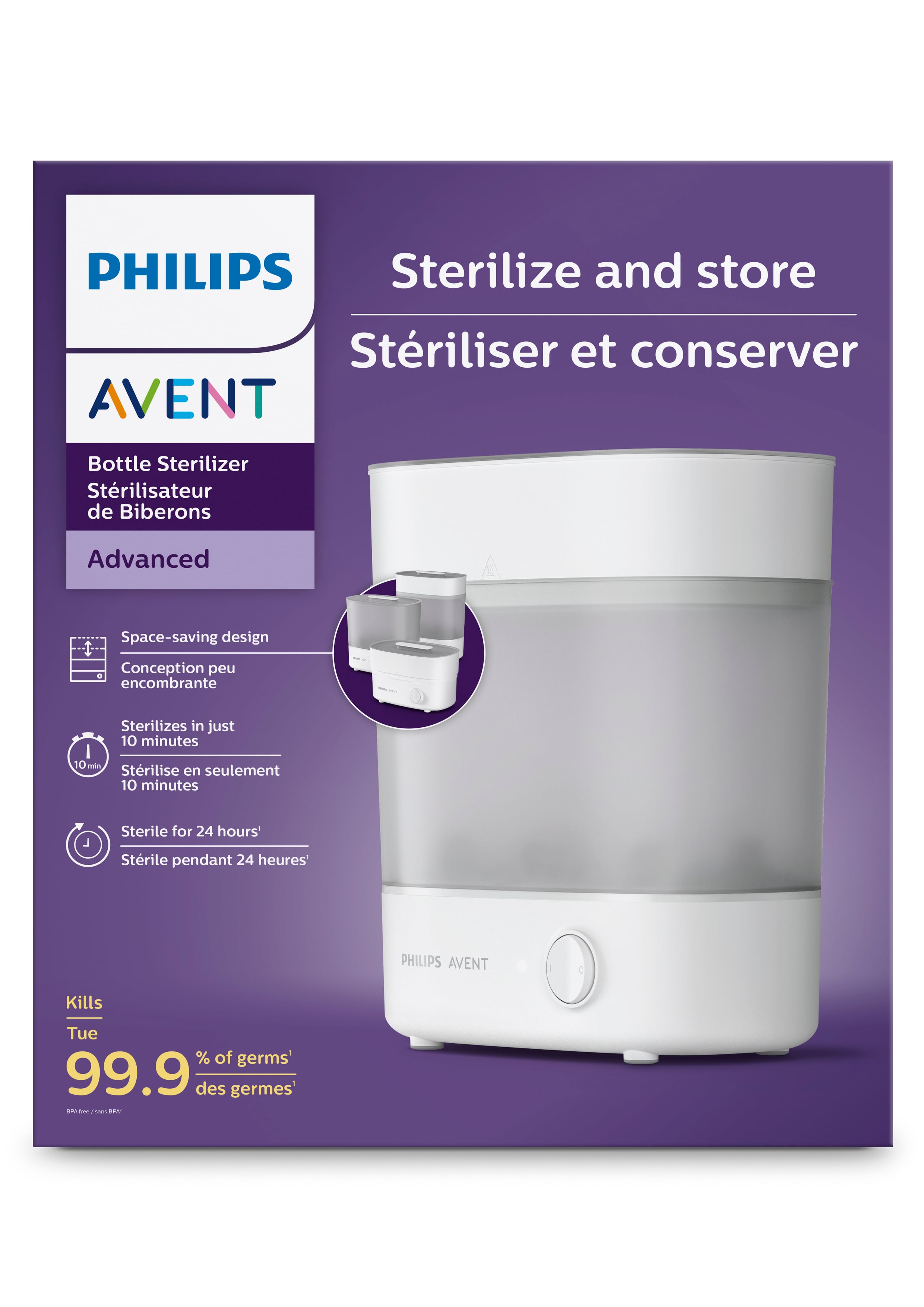 Philips Avent Sterilisator For Tåteflasker 