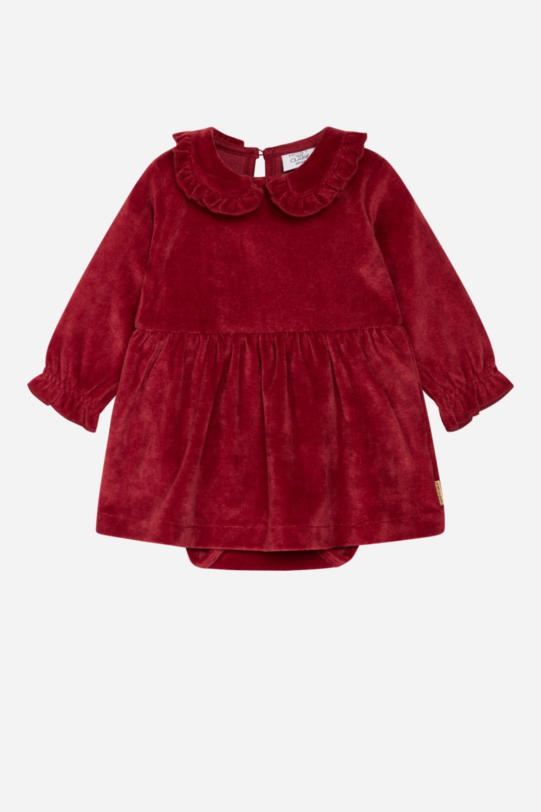 Denete kjole, teaberry Rød - 11037301-Teaberry-62cm - 1