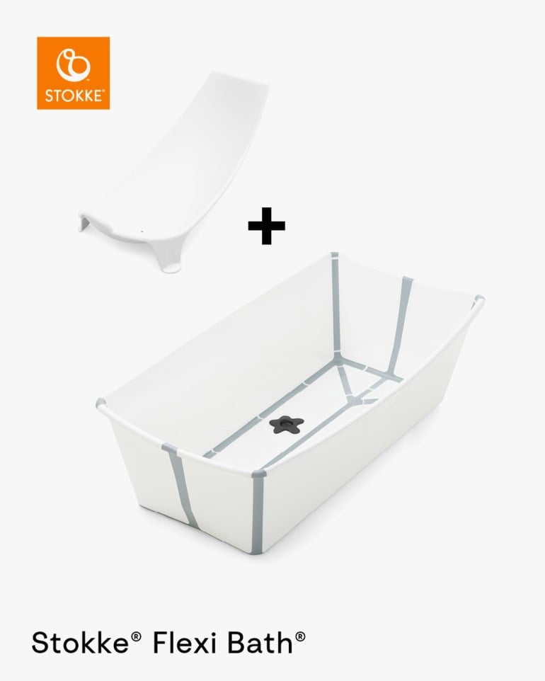 Stokke® Flexi Bath® X-Large Bundle, white Hvit - 11037311-White-0mth - 1