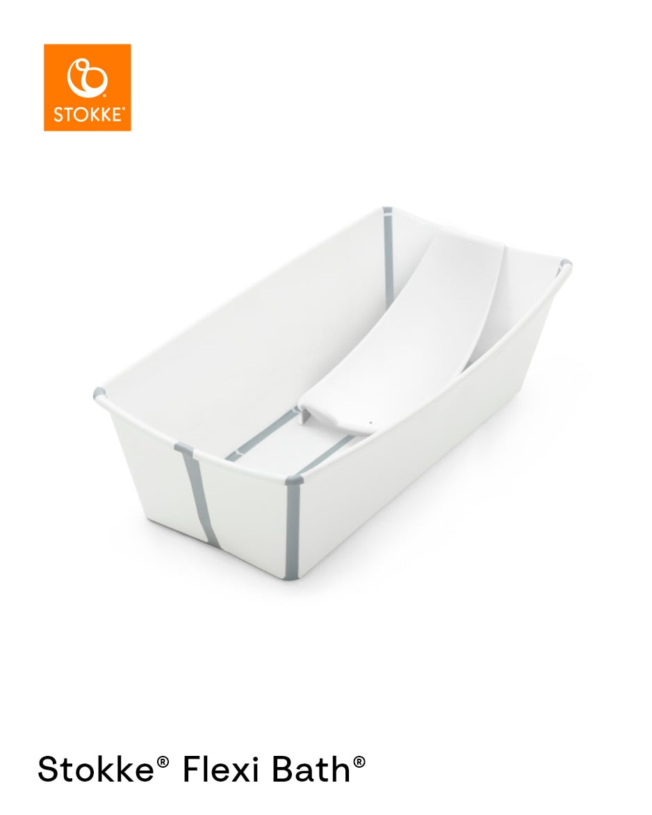 Stokke® Flexi Bath® Badekar X-Large sett med Nyfødtstøtte, white