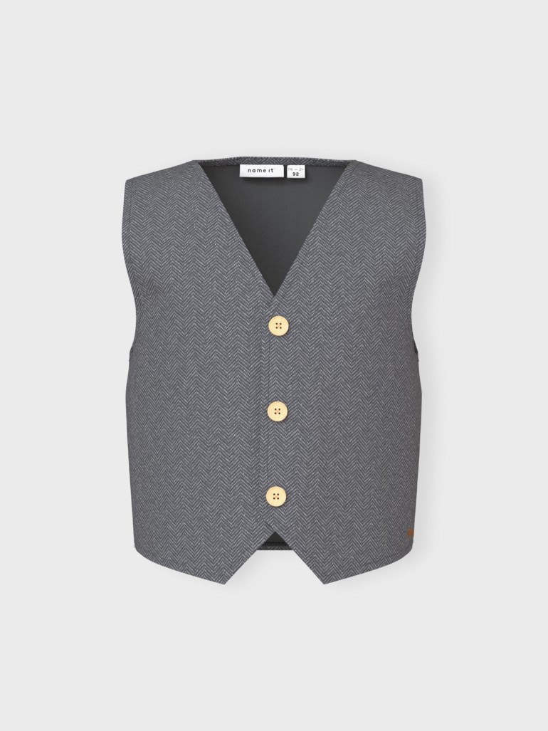 Robino vest, indiaink Grå - 11037362-India ink-98 cm - 1
