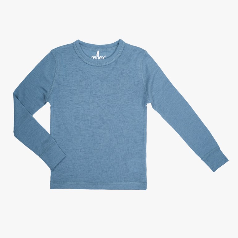 Frost ulltrøye i 100% merinoull Blå - undefined - 1