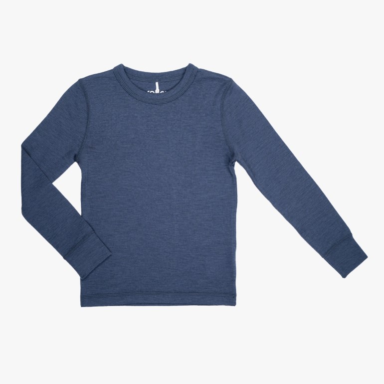 Frost ulltrøye i 100% merinoull Marine - undefined - 1