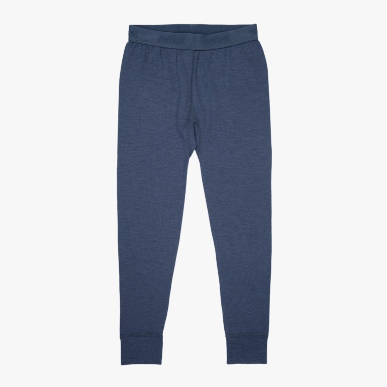 Frost ull longs i 100% merinoull Marine - undefined - 1