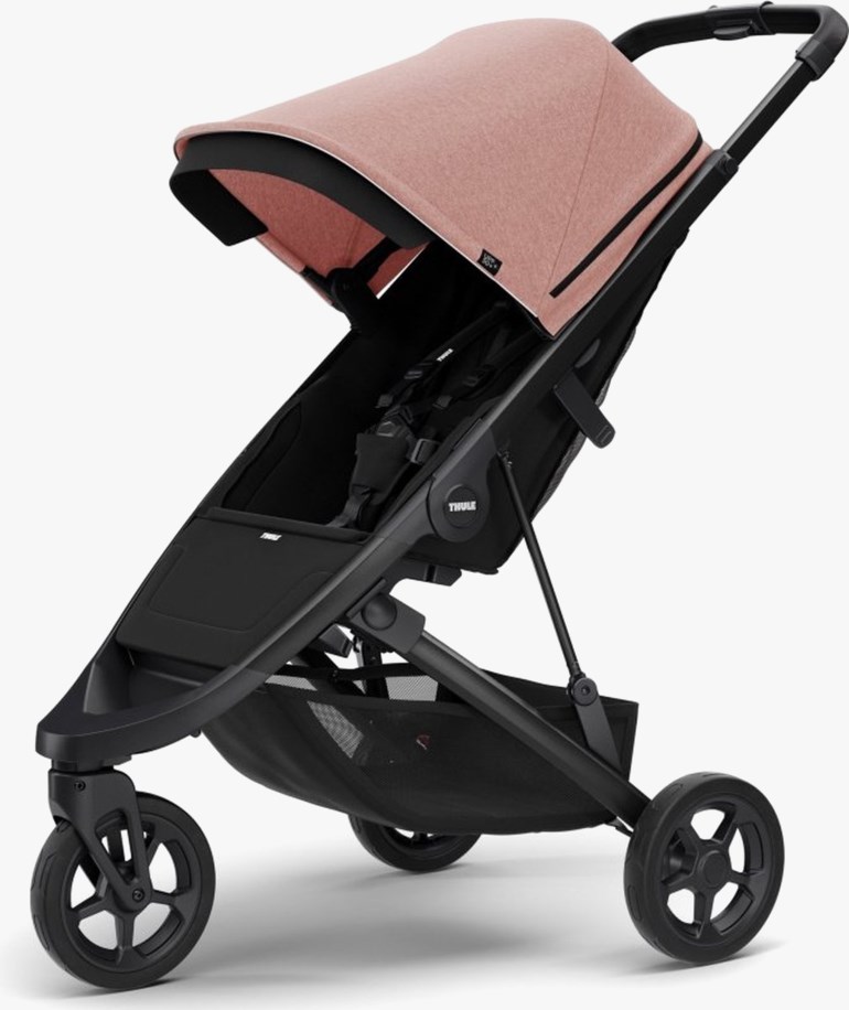 Spring reisevogn Rosa - 11037444-MistyRo-Bl-4wheel - 1