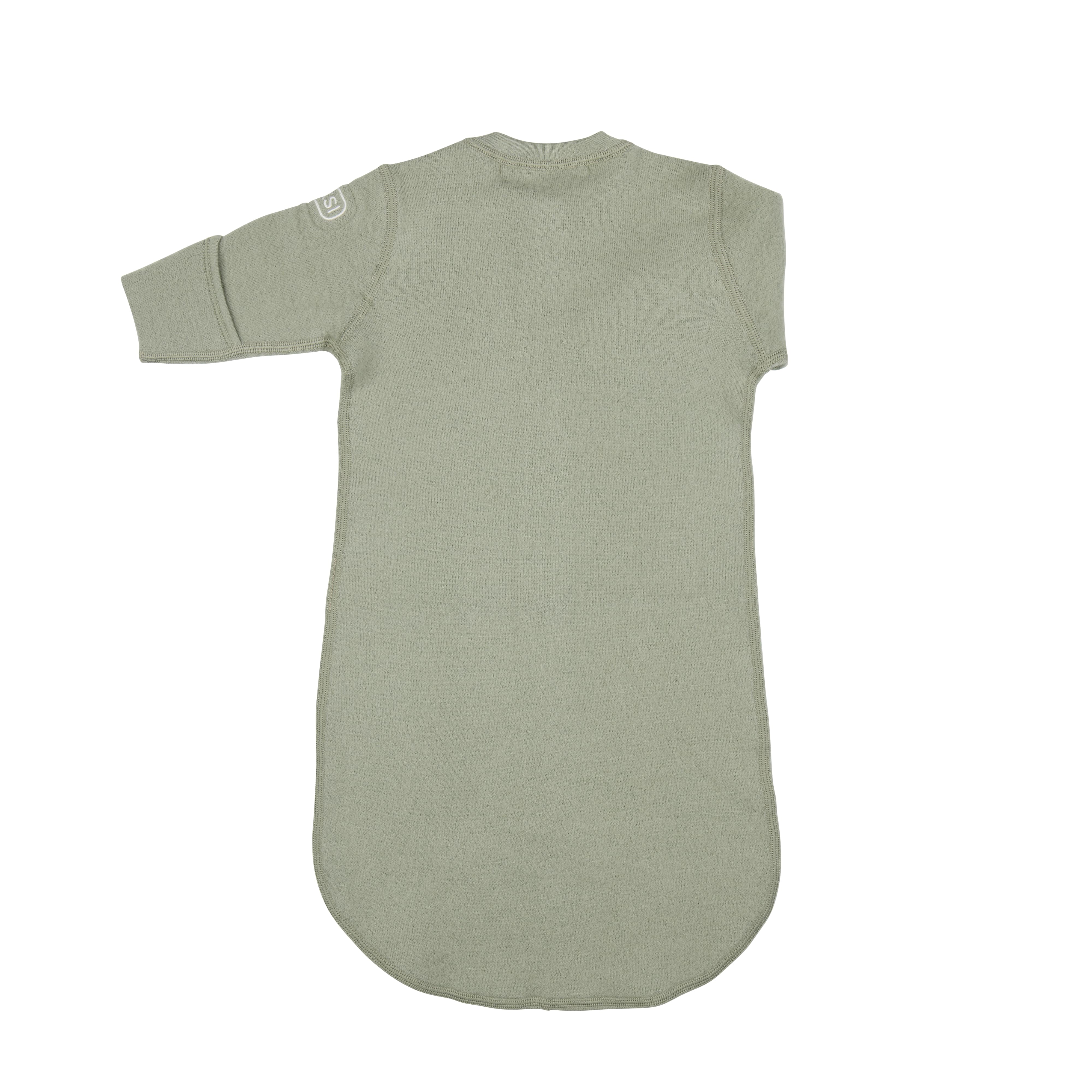 Ullpose – Myk og varm sovepose til baby, mistygreen, std