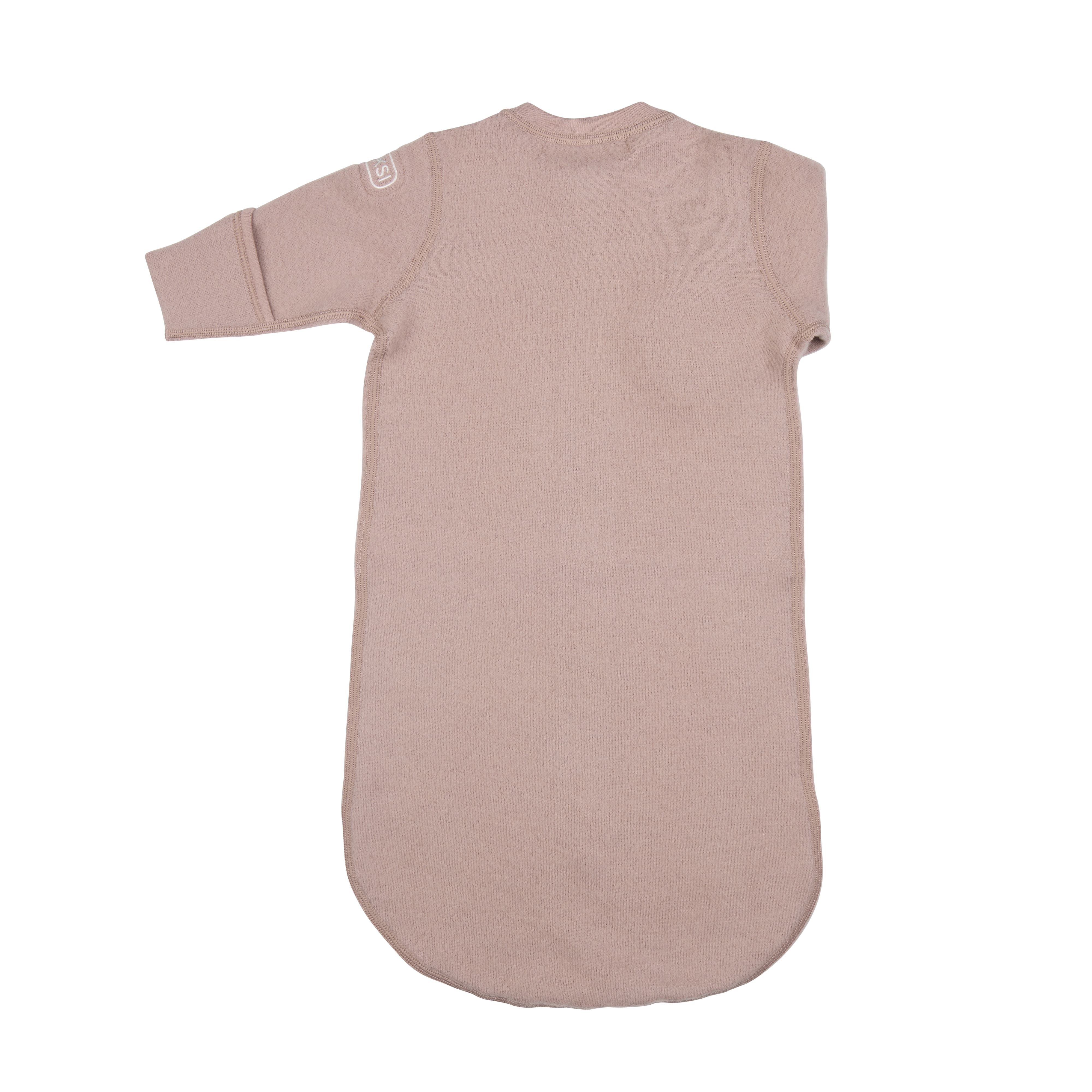 Ullpose – Myk og varm sovepose til baby, softgrape, std