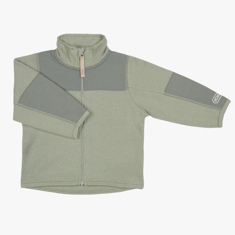 Tykk ulljakke Grønn - 11037482-MistyGreen-74/80-Mix - 1