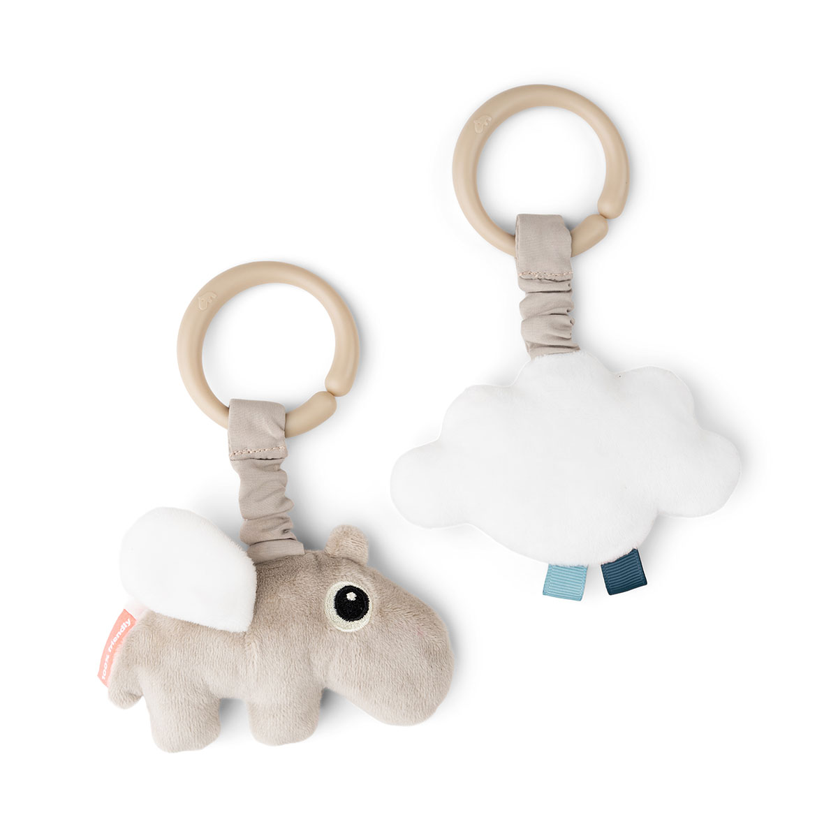 Done By Deer Vognleke Happy Clouds Sand 2-pack