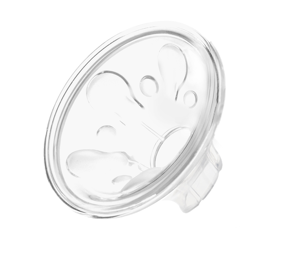 Roterbar manuell brystpumpe, white