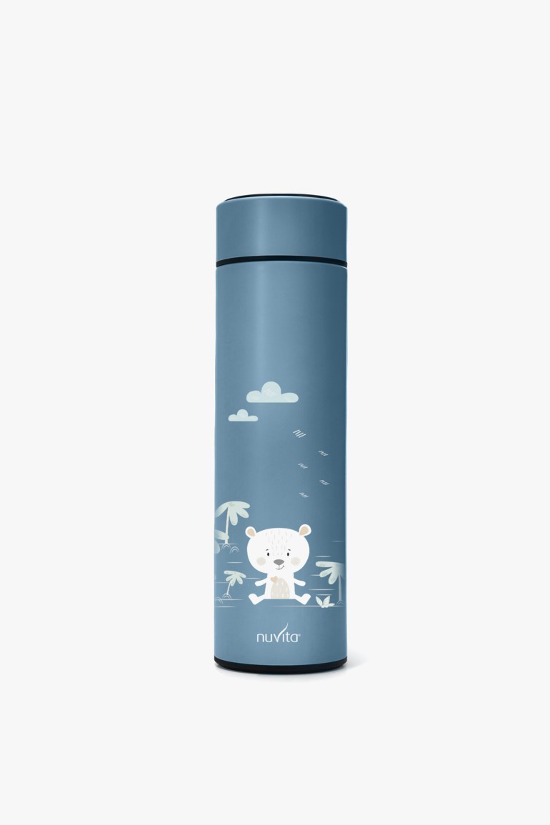 Thermos med temperatursensor Blå - 11037586-powderblue-500ml - 1