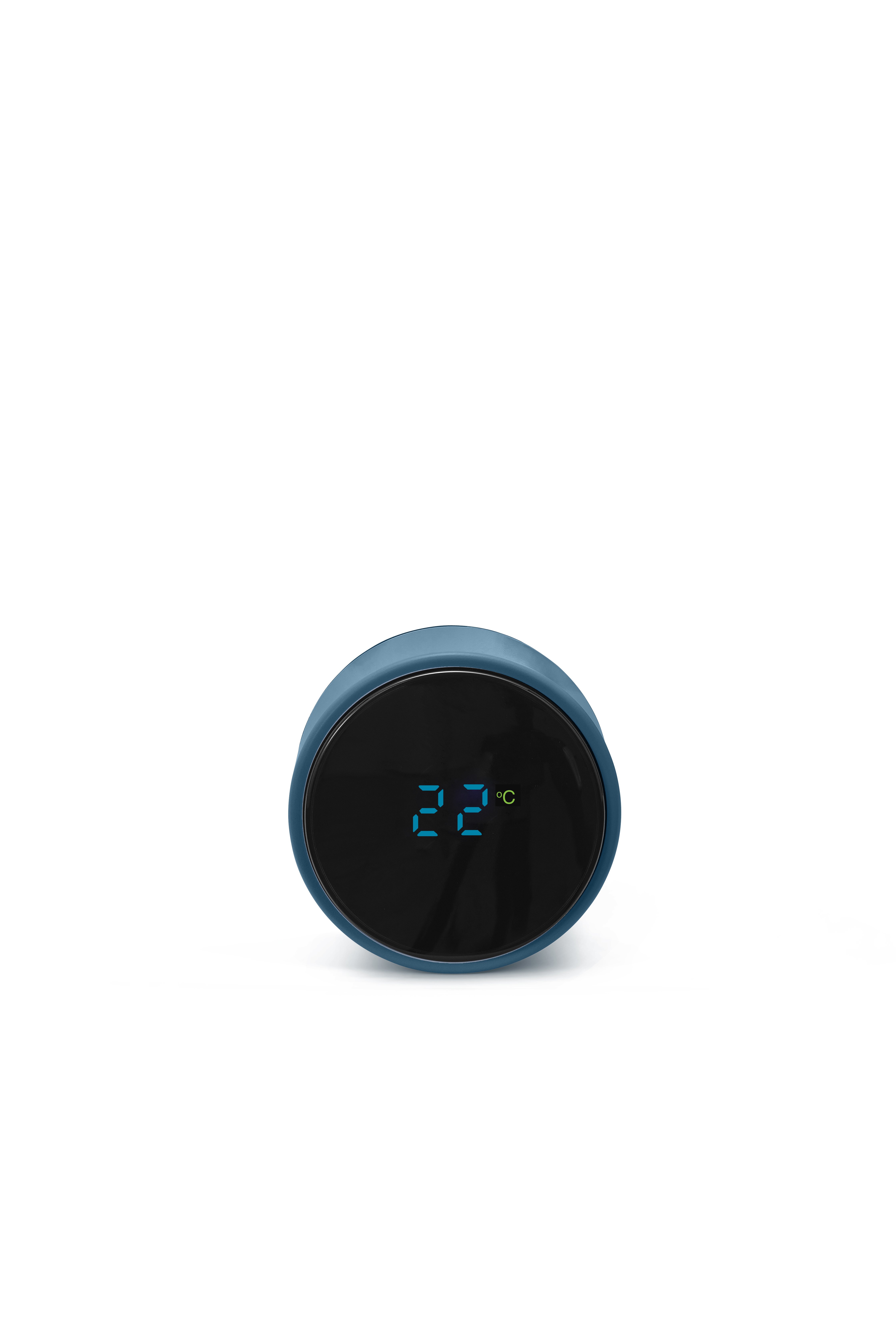Thermos med temperatursensor, powderblue