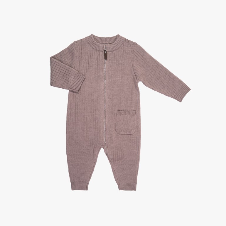 Lun ulldress i 100% merinoull Brun - undefined - 1