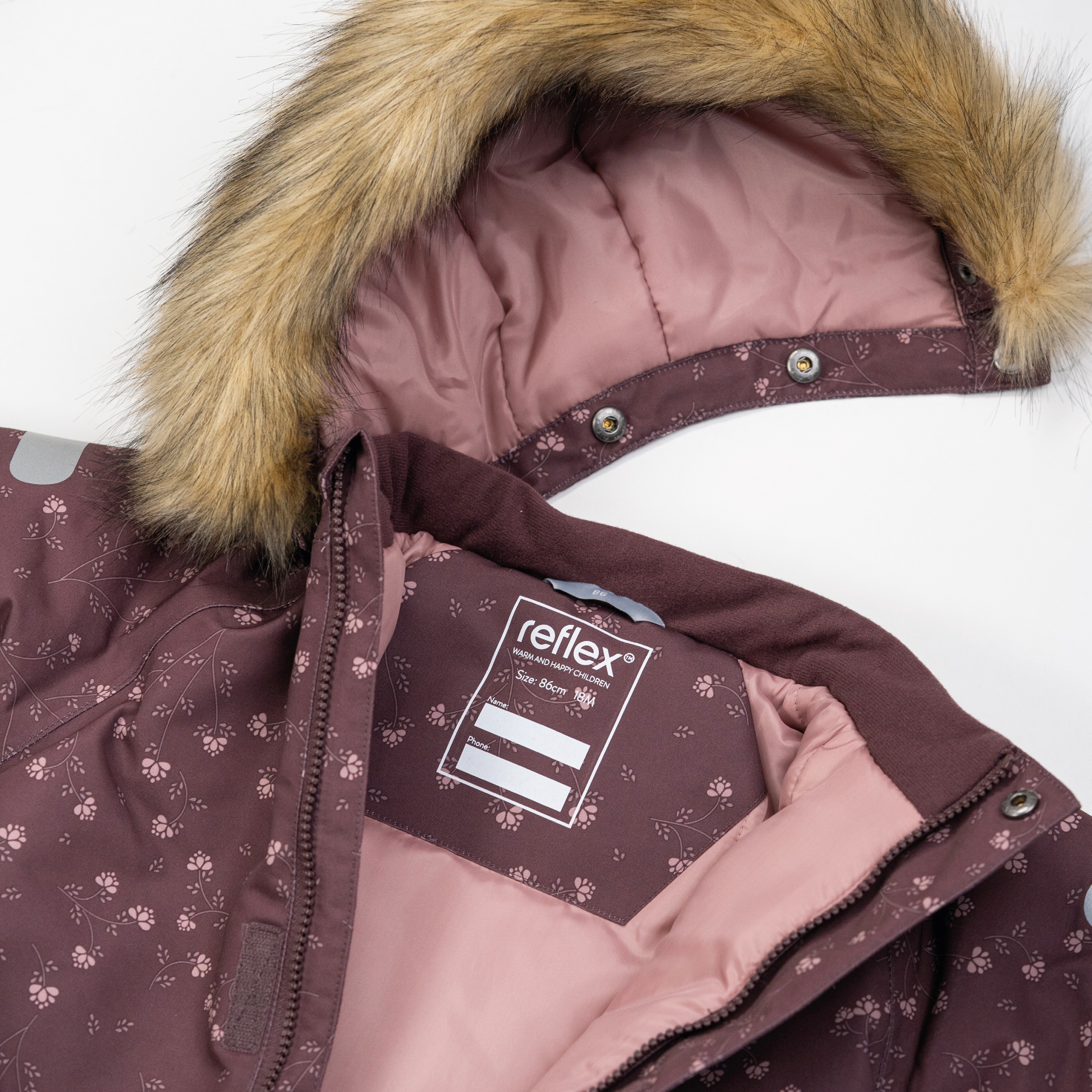 Trysil vinterdress, grape