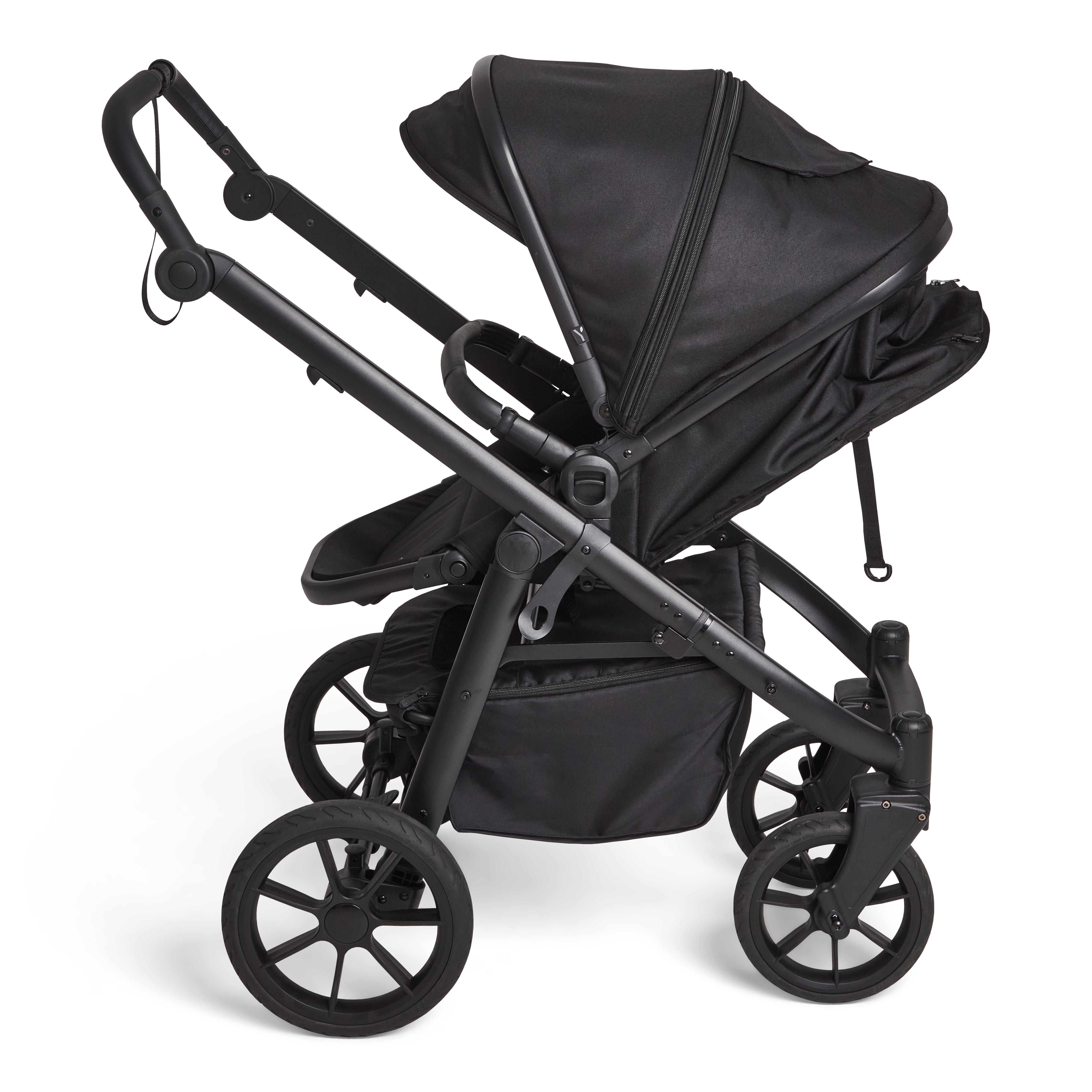 Luna barnevogn, black