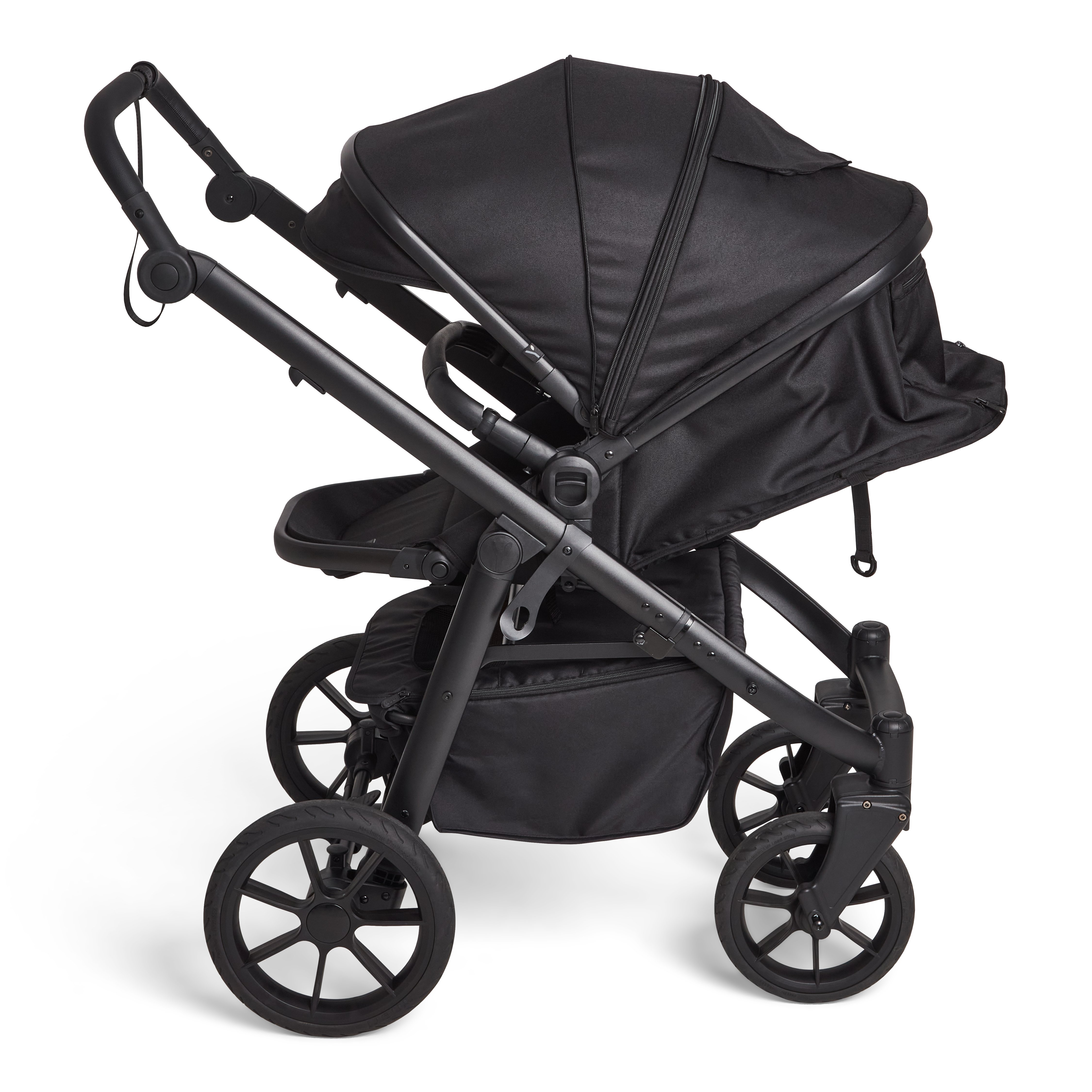 Luna barnevogn, black