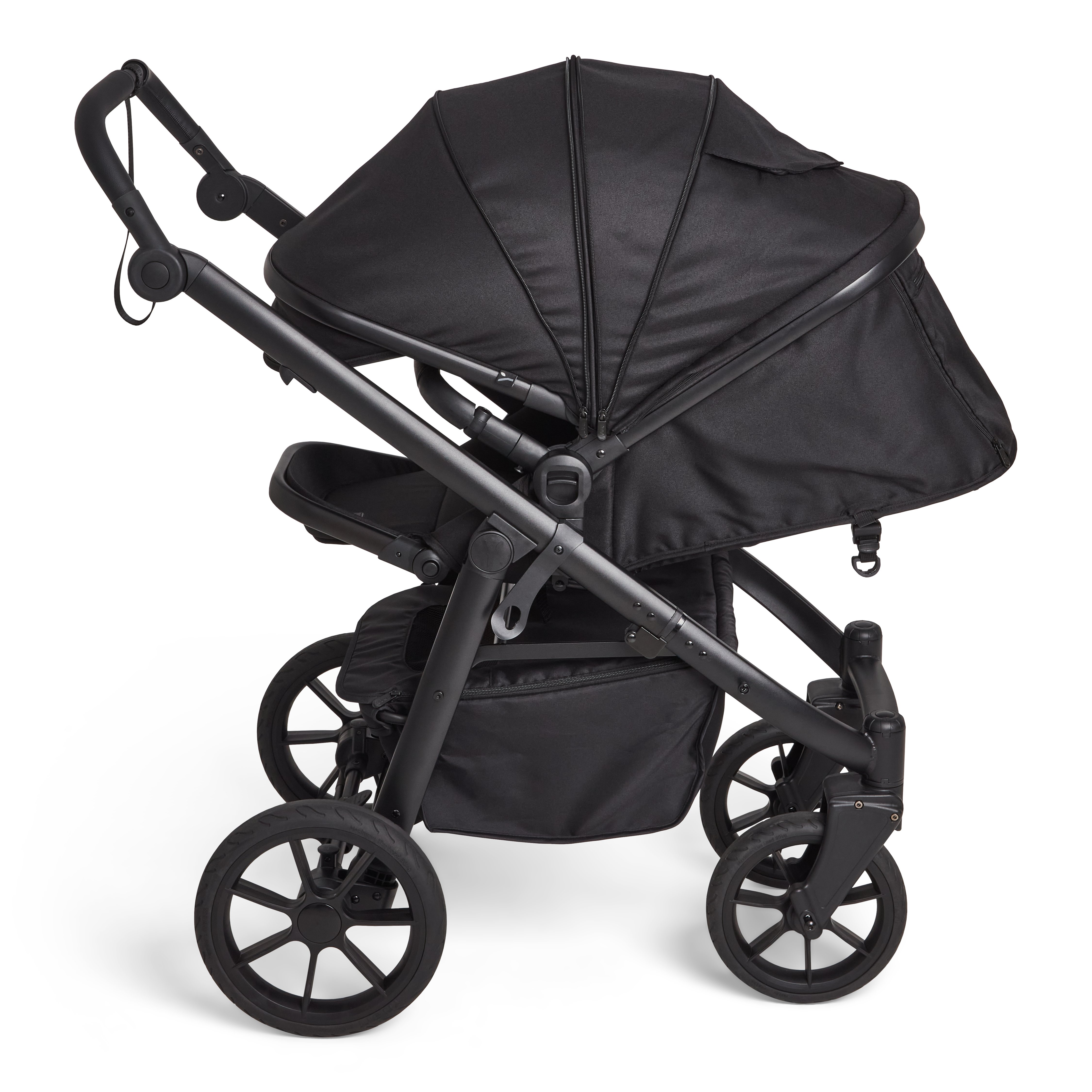 Luna barnevogn, black