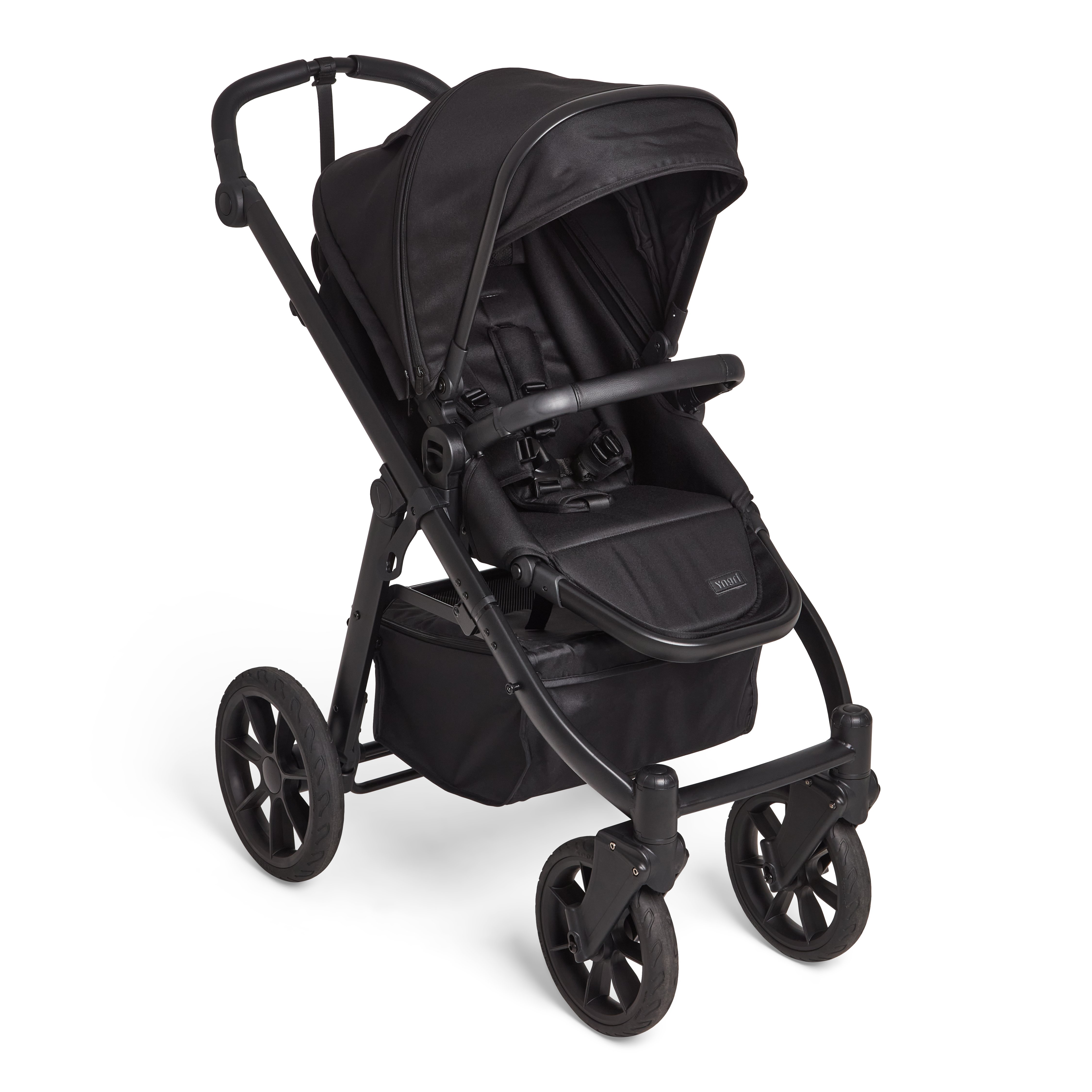 Luna barnevogn, black
