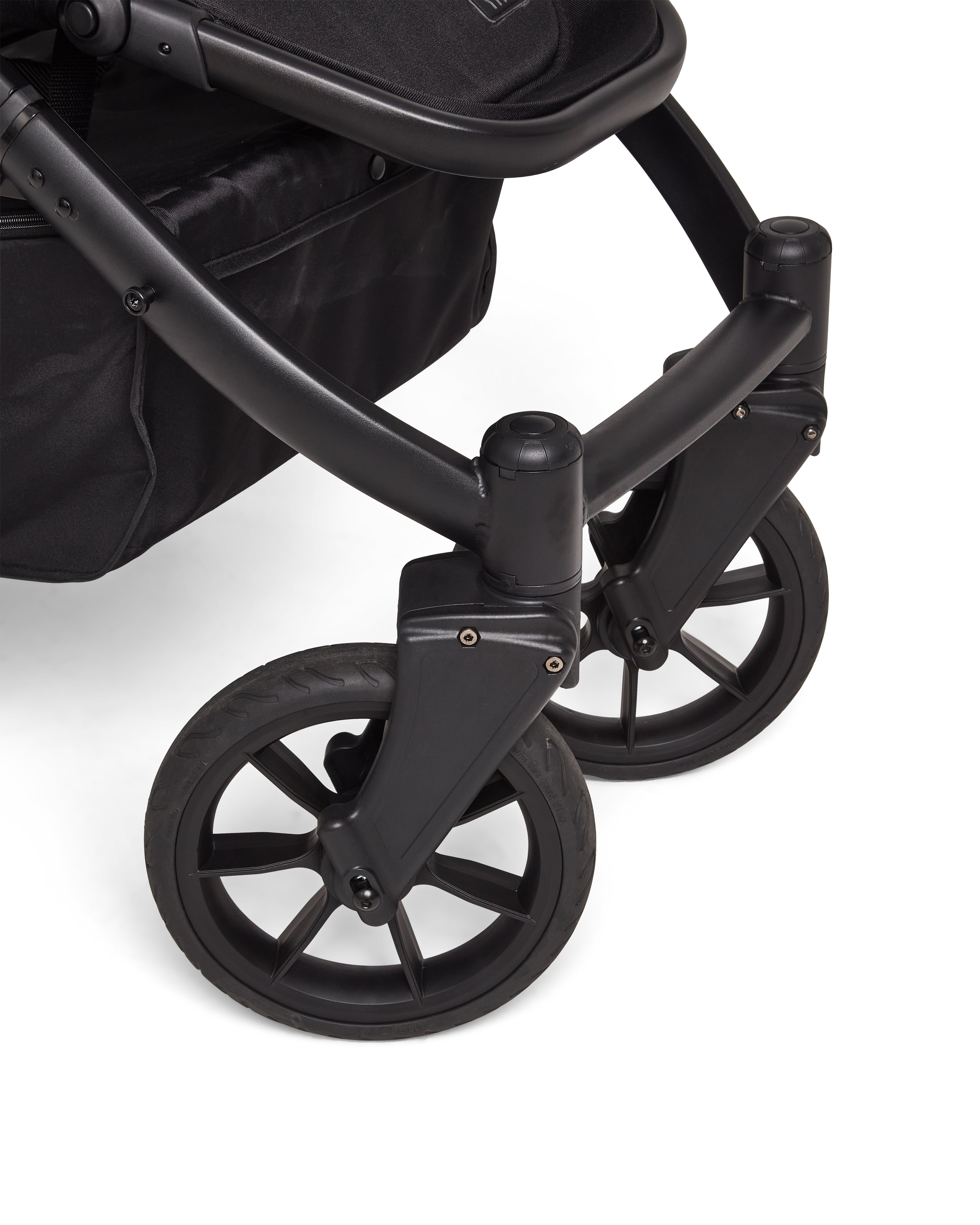 Luna barnevogn, black