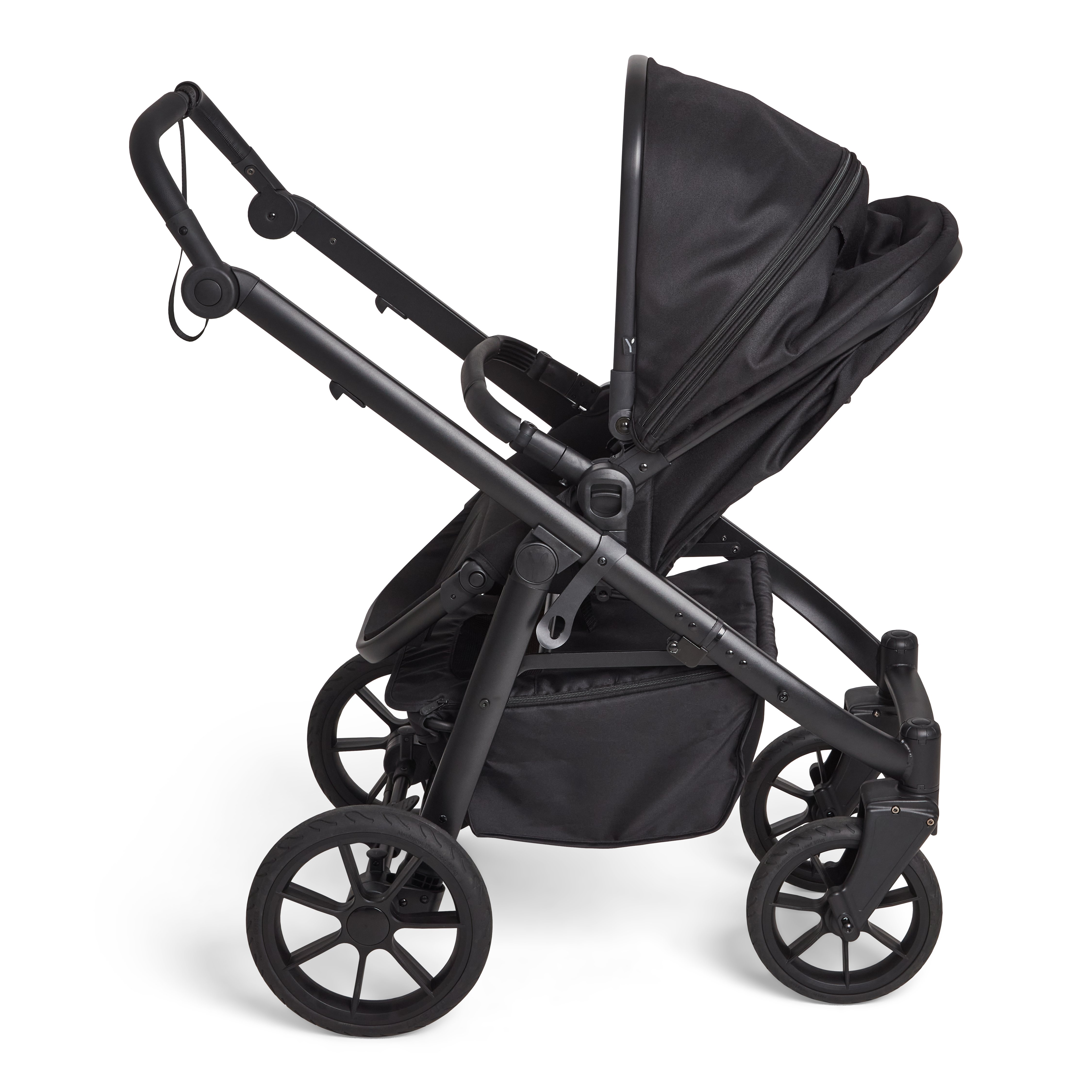 Luna barnevogn, black