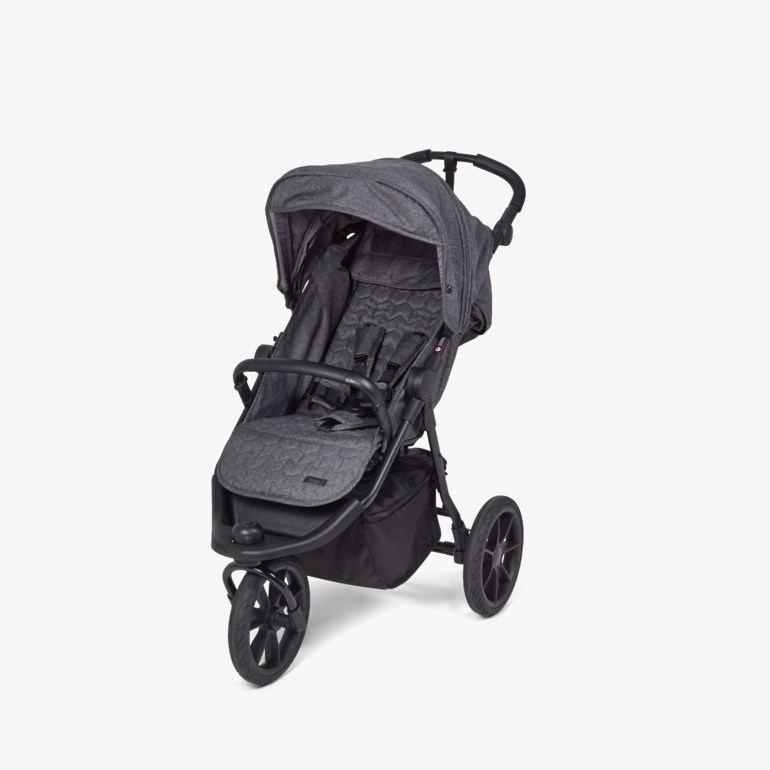 Narvik – Sportsvogn 3-hjuling Grå - 11037688-Grey-3wheel - 1