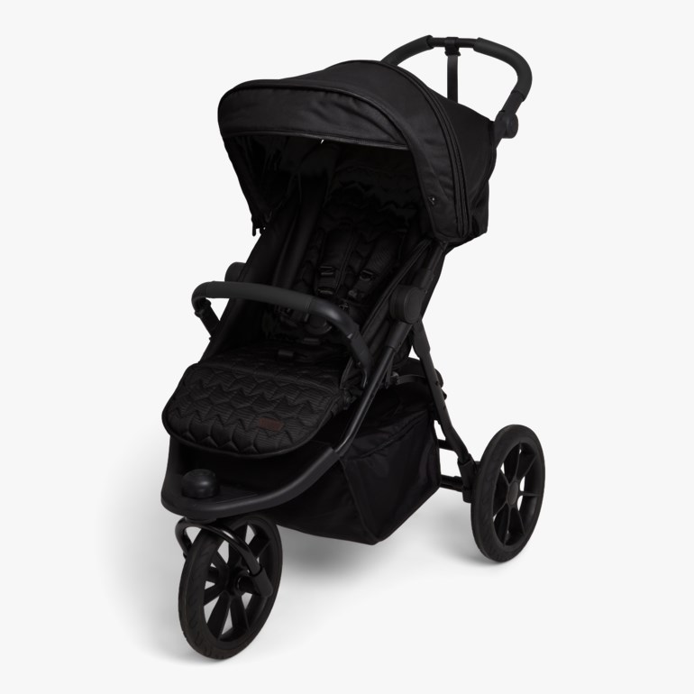 Narvik – Sportsvogn 3-hjuling Sort - 11037688-Black-3wheel - 1