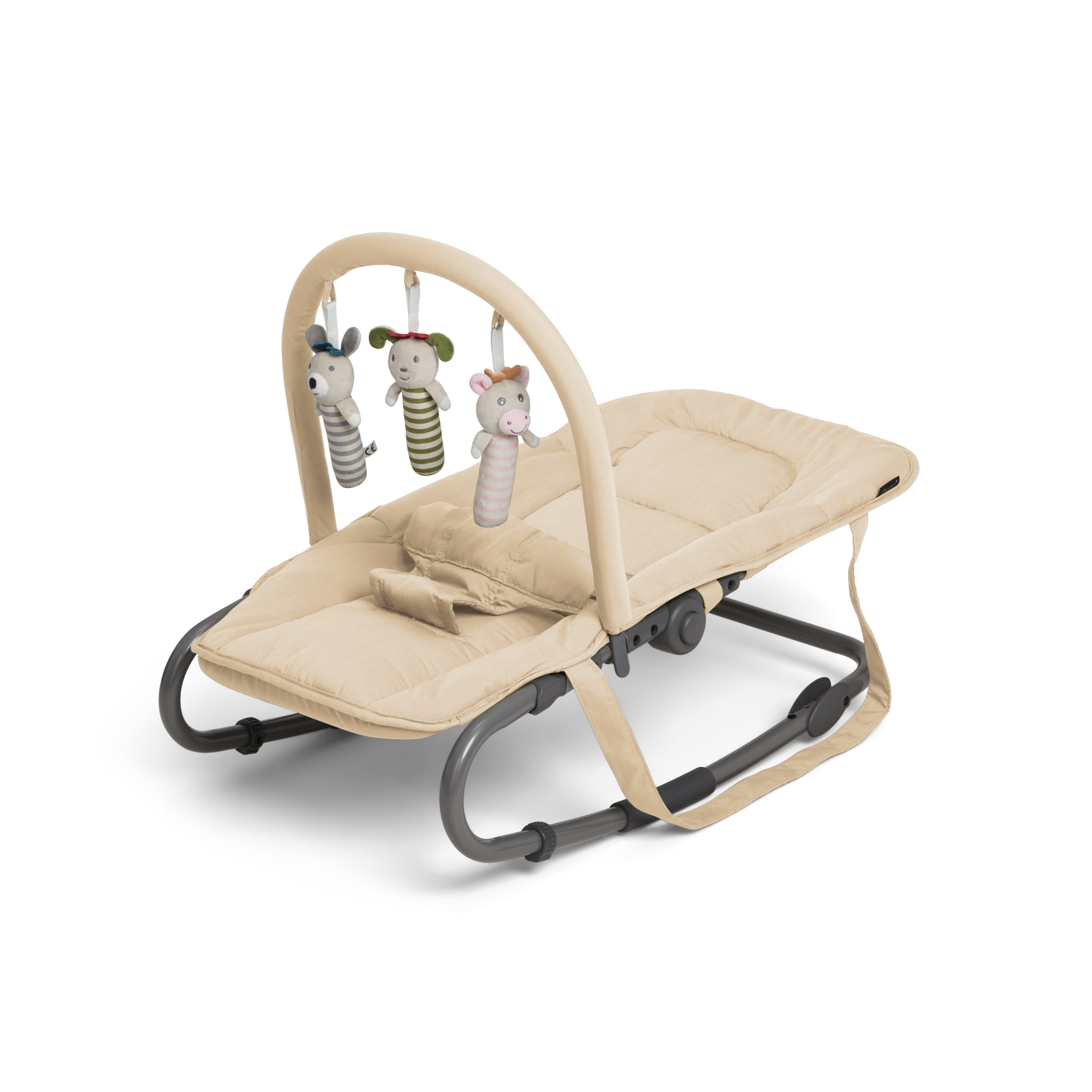 Atle vippestol, beige