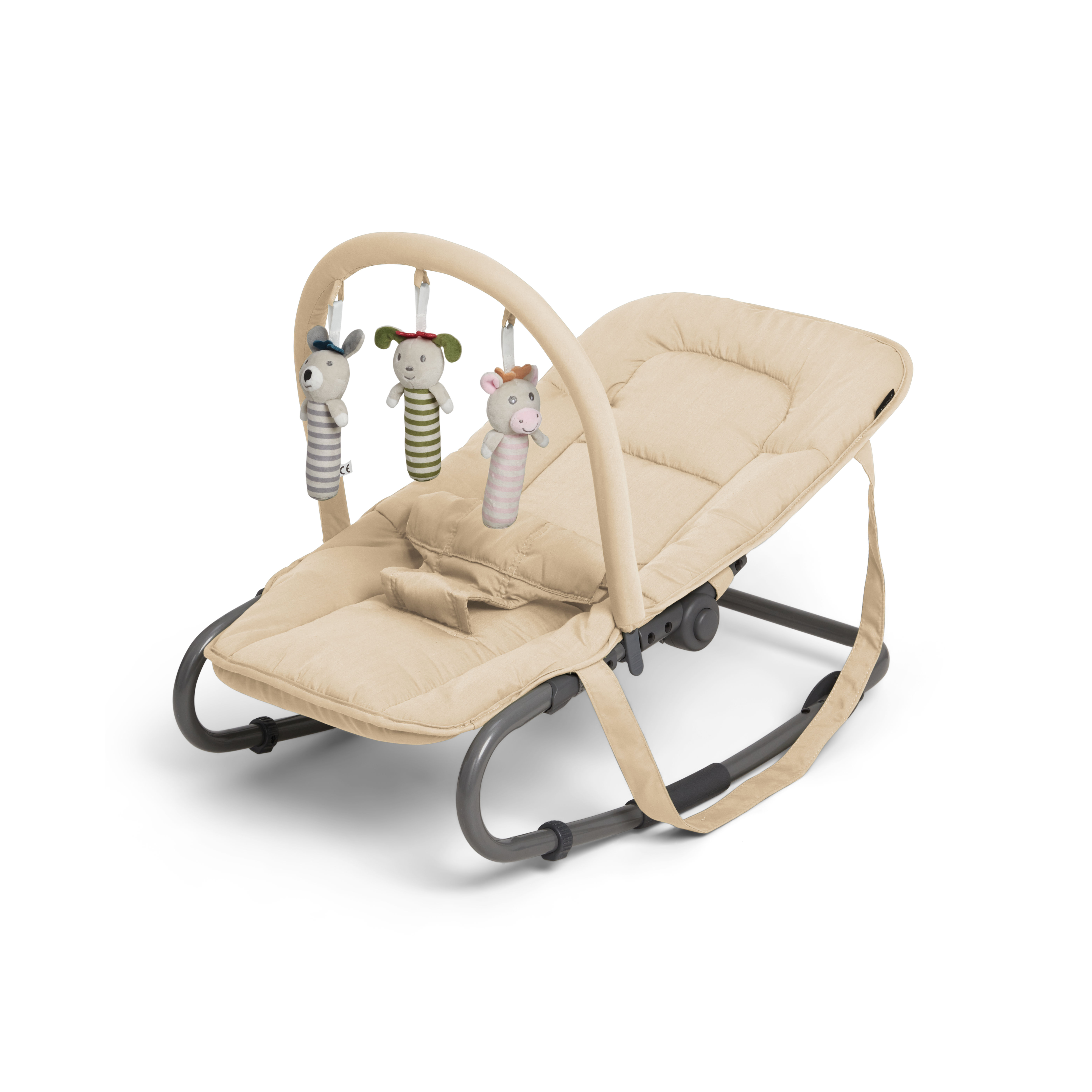 Atle vippestol, beige