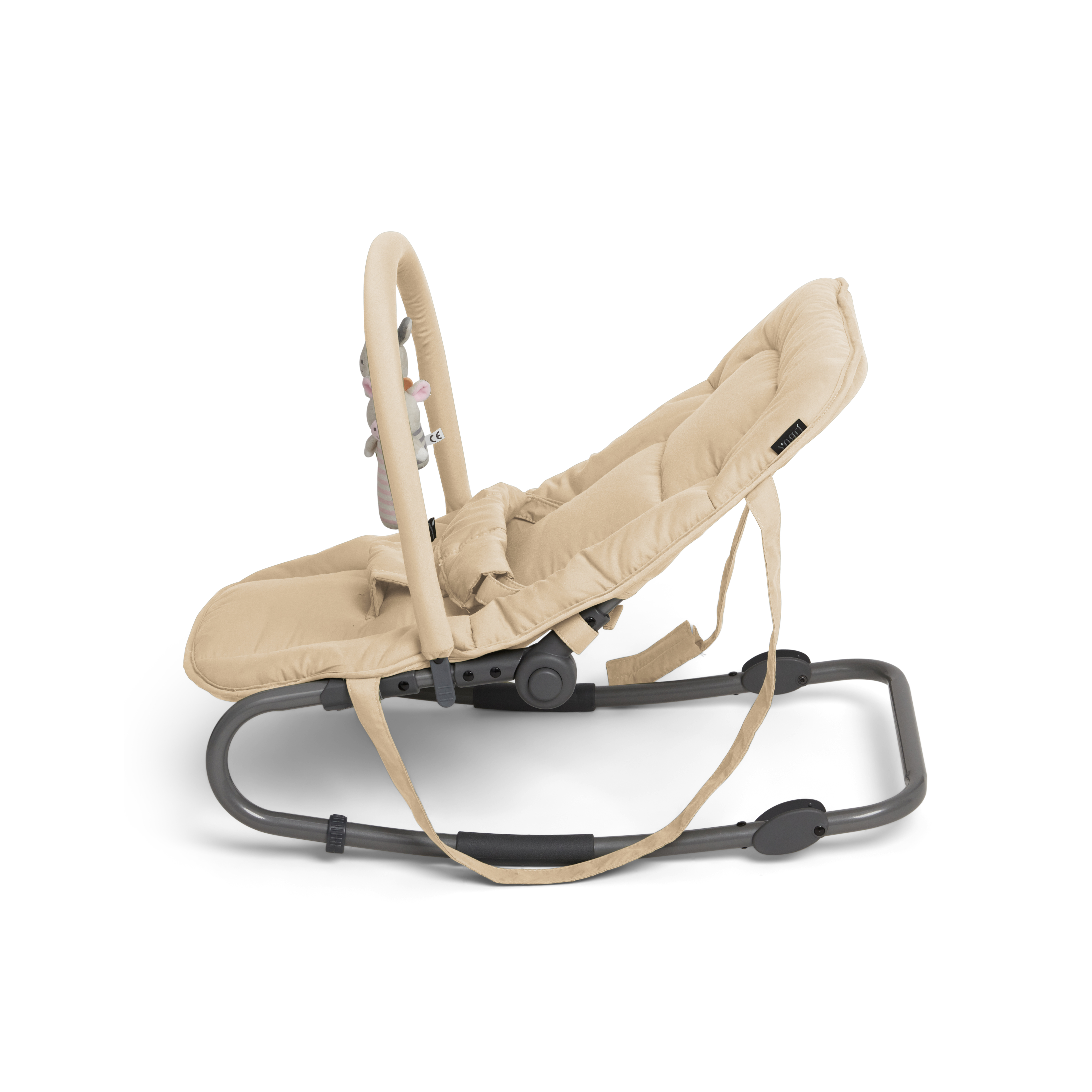 Atle vippestol, beige