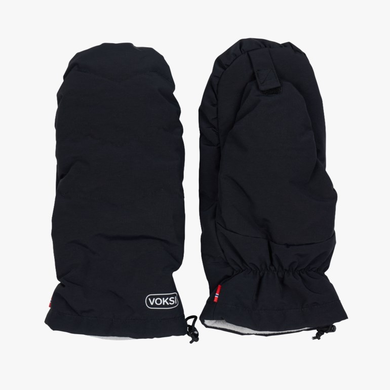 Voksi vognvotter – varme dunvotter til barnevogn Sort - 11037716-Black-LightGrey - 1