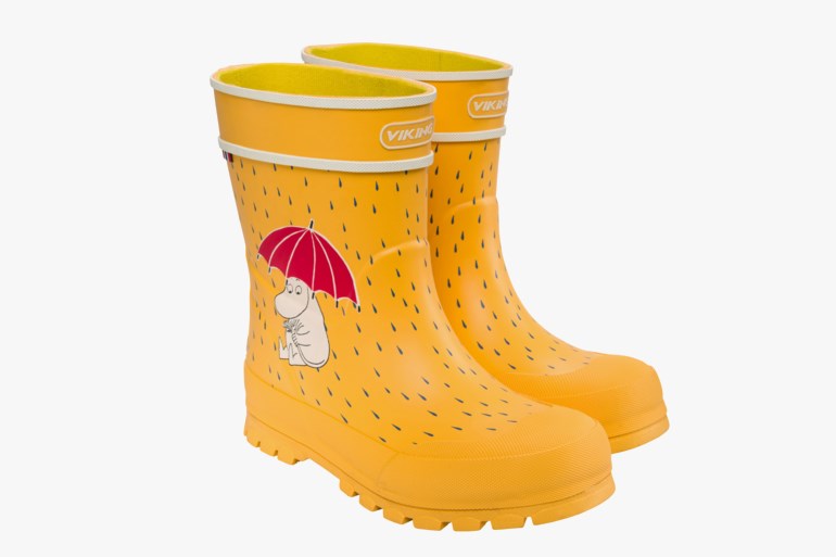 Alv Jolly Moomin gummistøvel Gul - undefined - 1