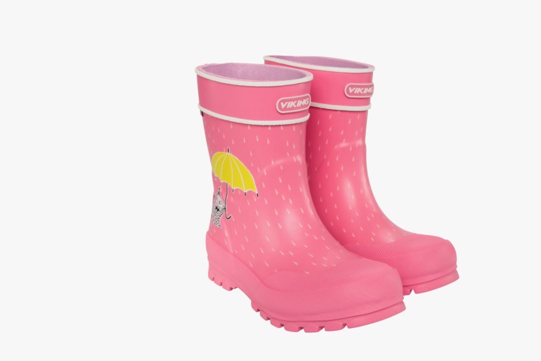 Alv Jolly Moomin gummistøvel Rosa - undefined - 1