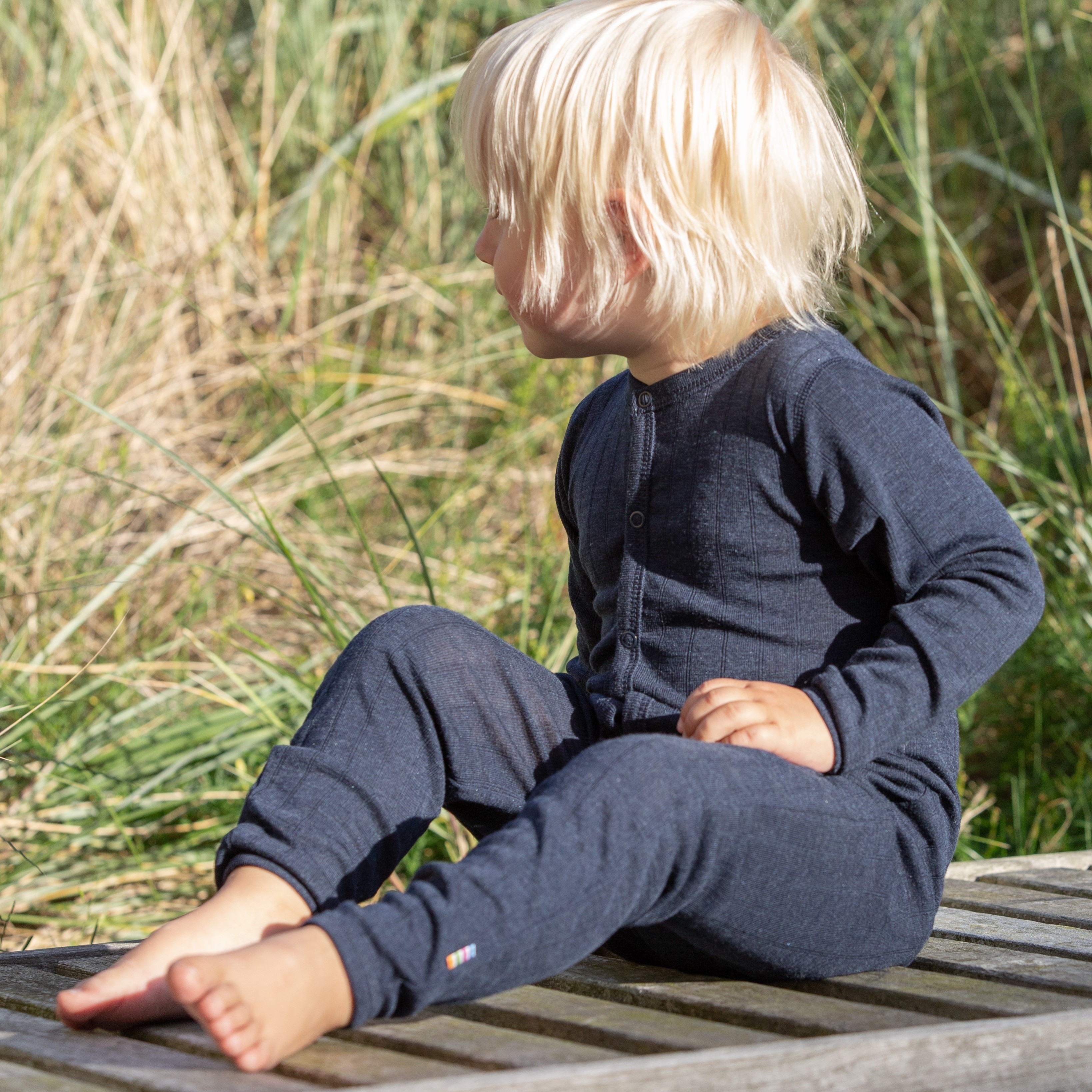 Joha ull/silke heldress Marine - 11037782-Navy-50 cm - 1