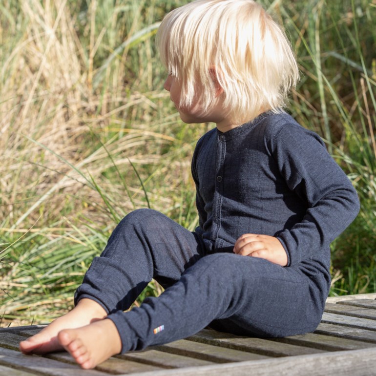 Joha ull/silke heldress Marine - 11037782-Navy-50 cm - 1